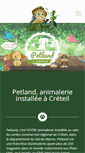 Mobile Screenshot of petland.fr