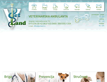 Tablet Screenshot of petland.rs