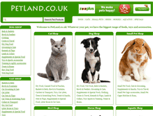 Tablet Screenshot of petland.co.uk