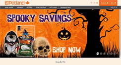 Desktop Screenshot of petland.ca